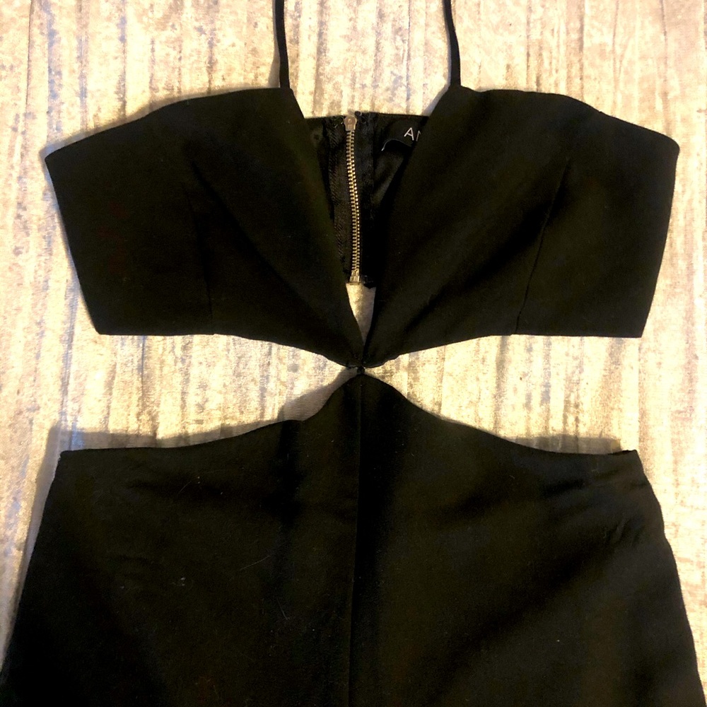 Wide Leg Black Pantsuit 🌑